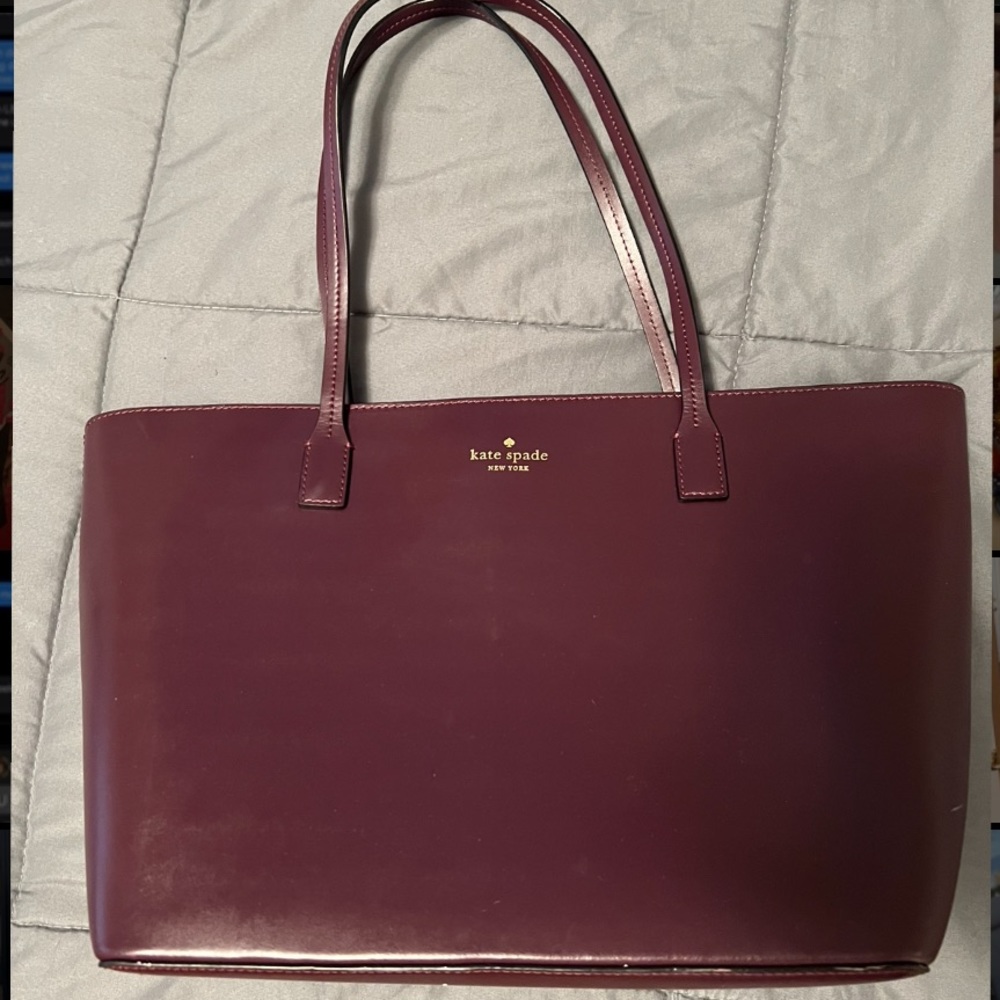 Kate Spade New York Purse Deep Plum - Picture 1 of 7